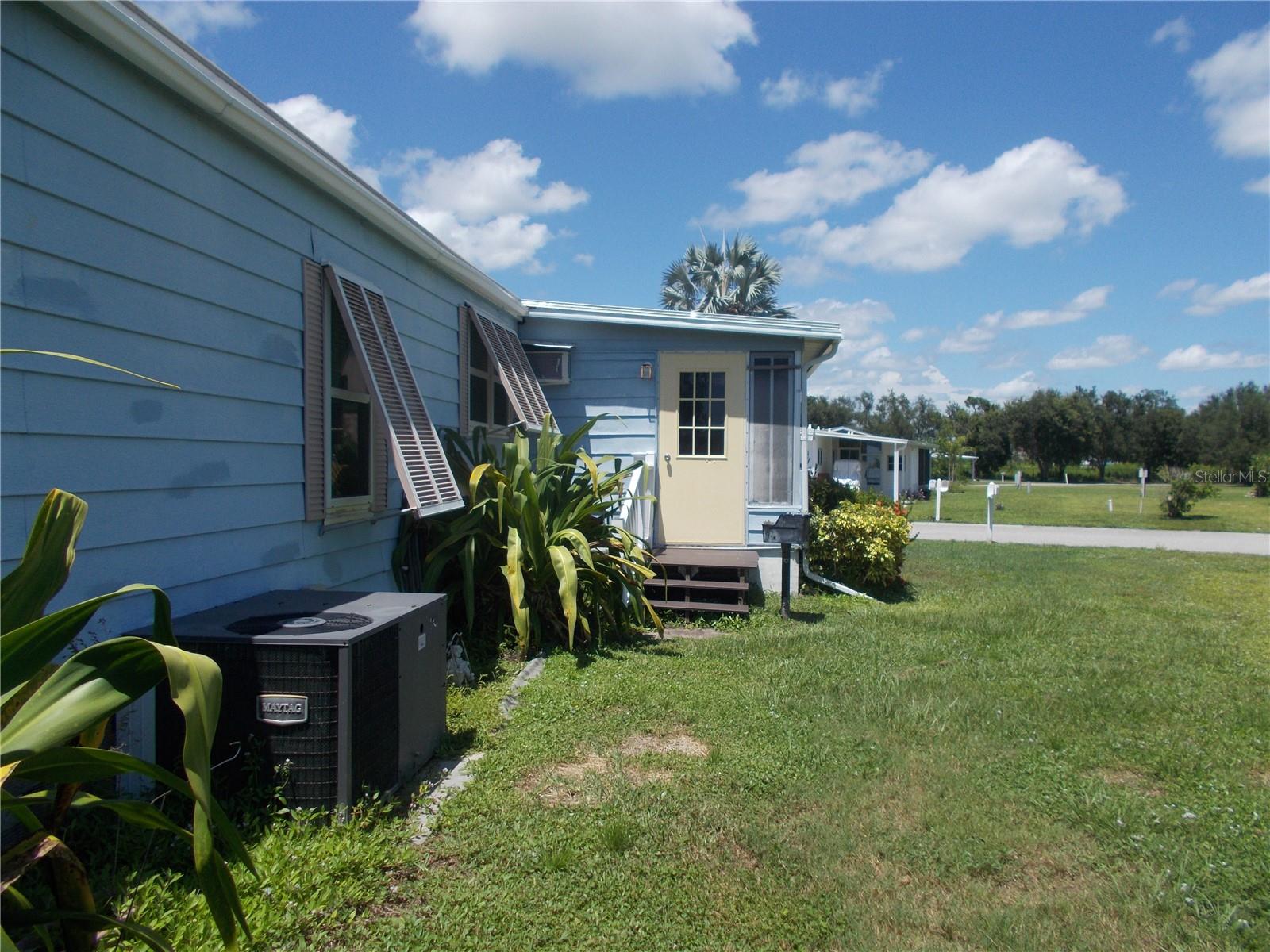 Side of property showing another door from Florida Room