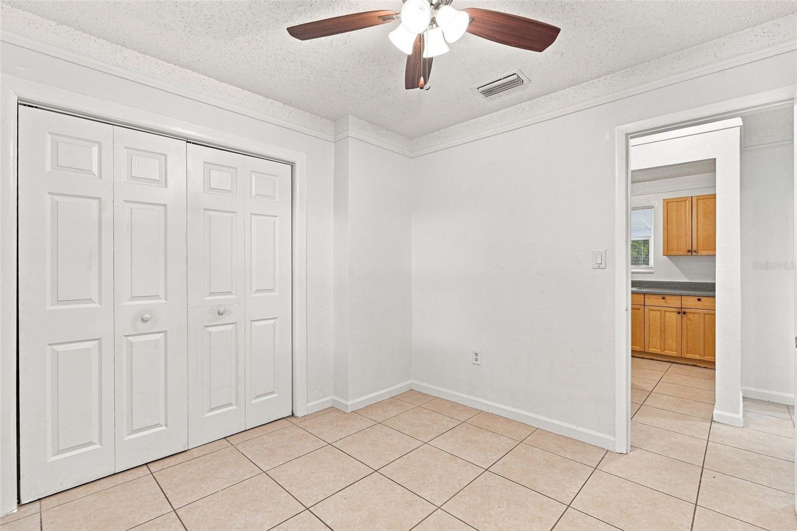 Primary Bedroom with Double Closet