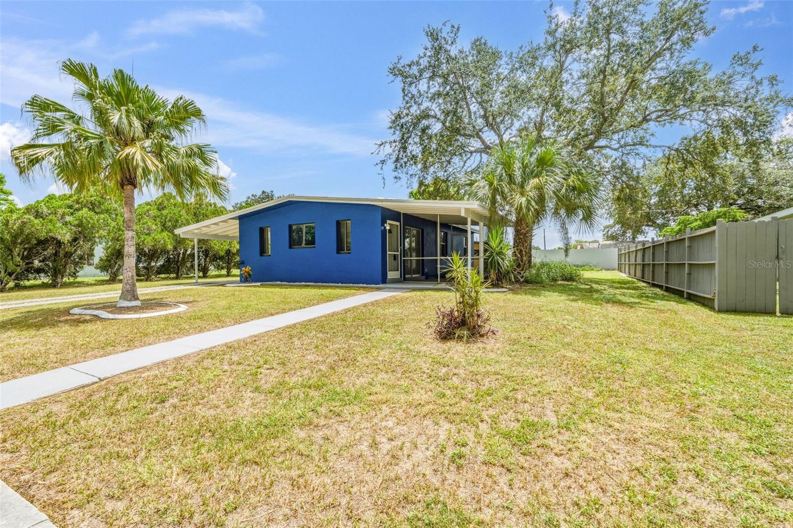 Spacious Yard with Mature Landscaping
