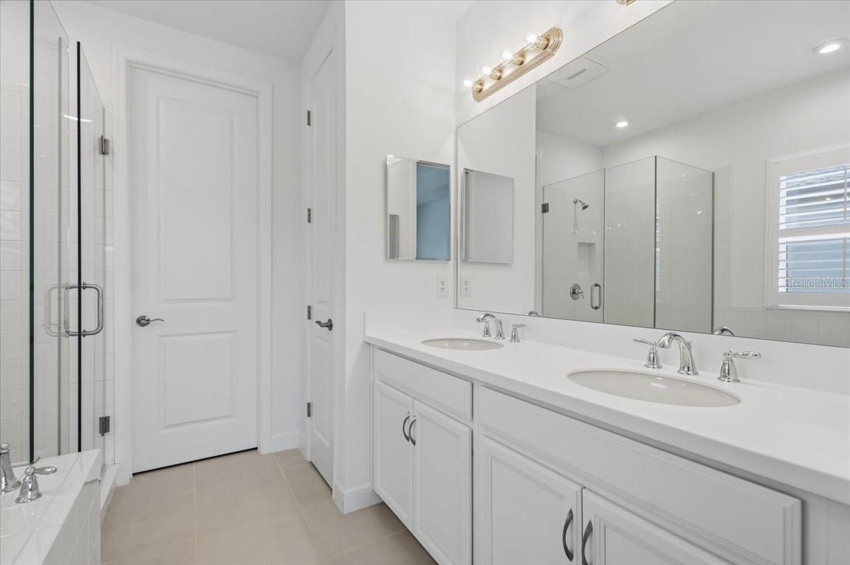 Primary suite bathroom