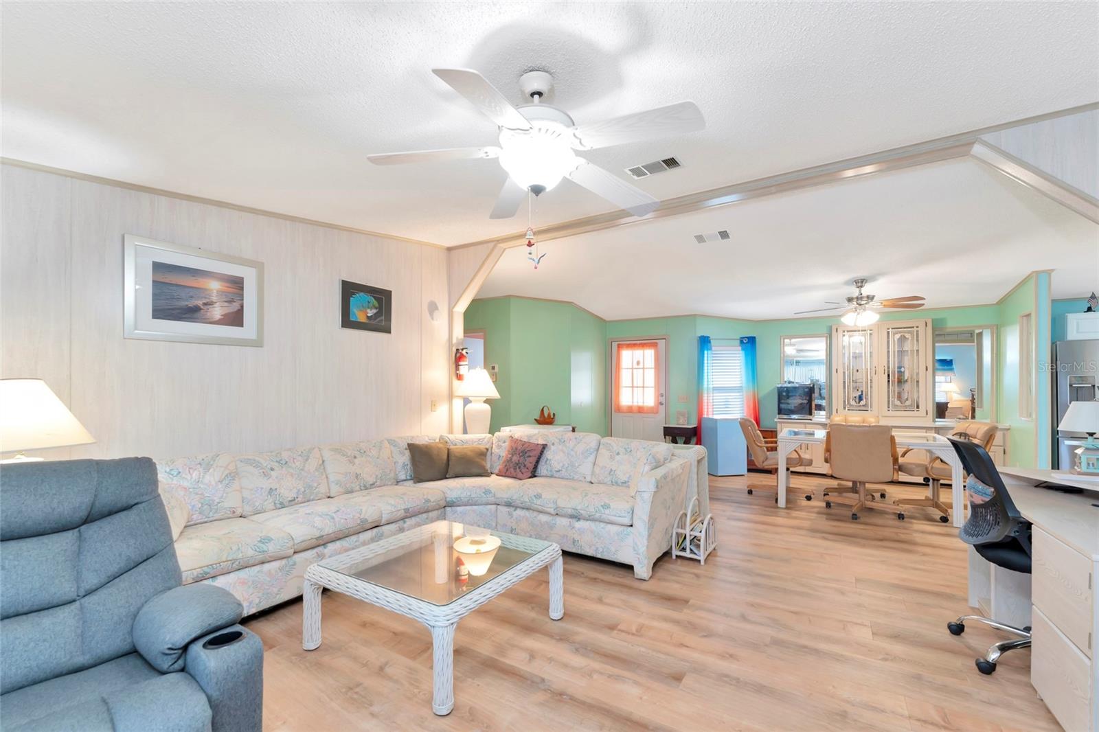 Plenty of open living space