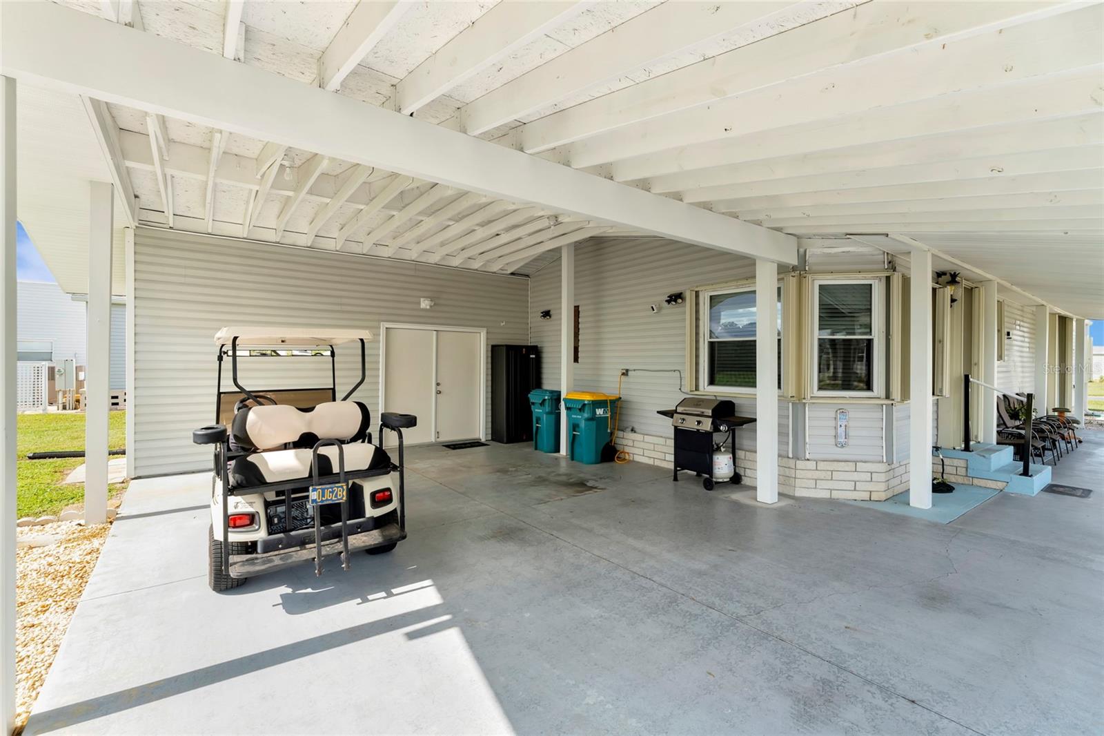 36' x 20' Carport new in 2024. Upgrade 6x6 posts & extra tie downs