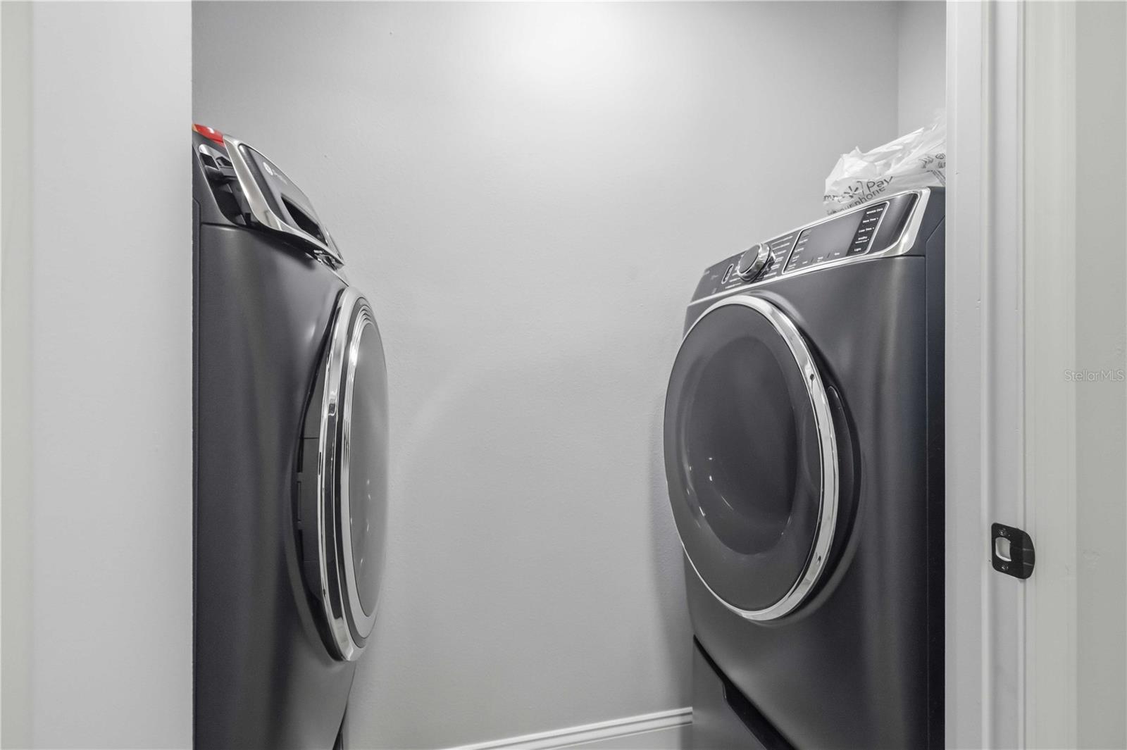 Full-sized washer and dryer
