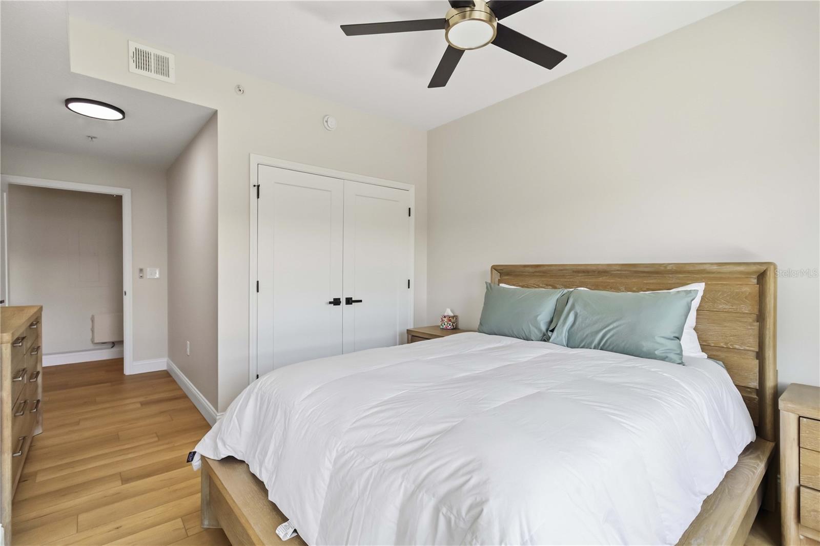 Second Bedroom with generous closet space