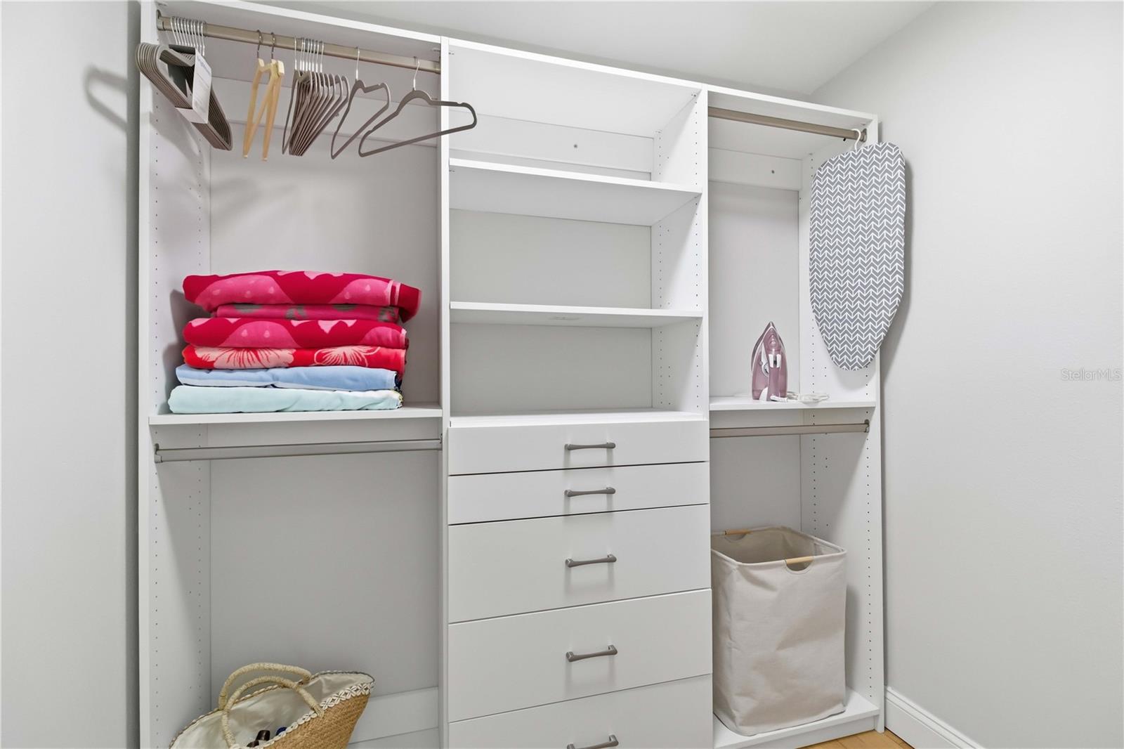 Primary walk-in closet