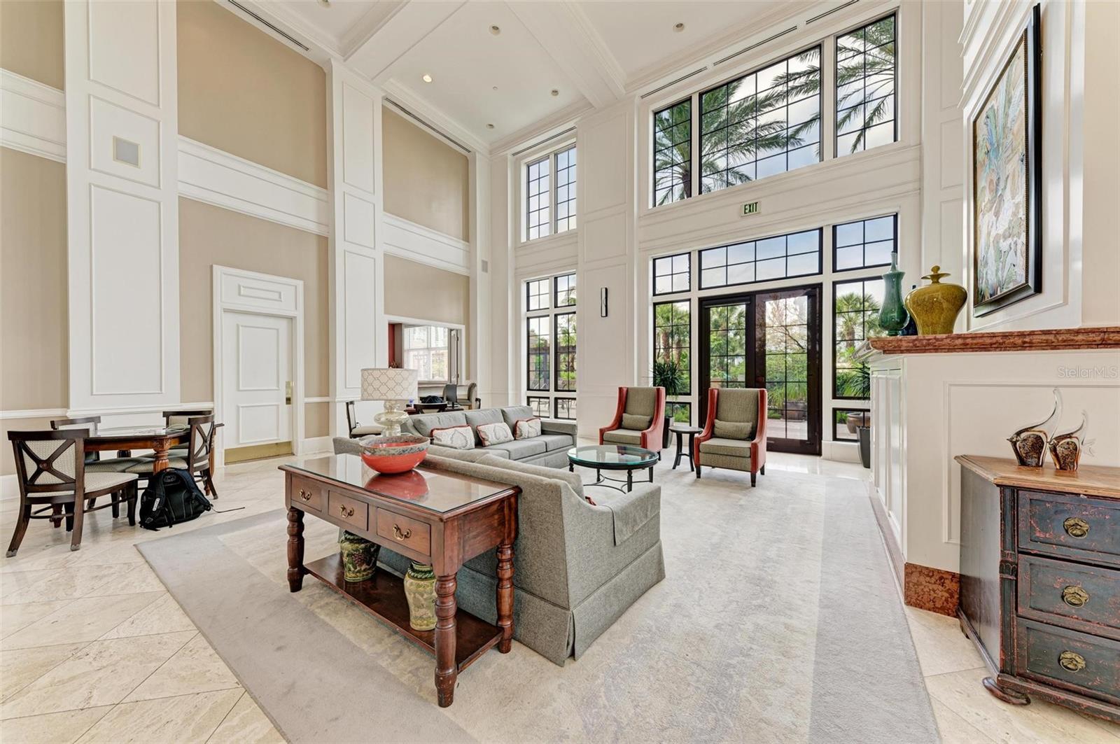 Stunning 2-story Club Room