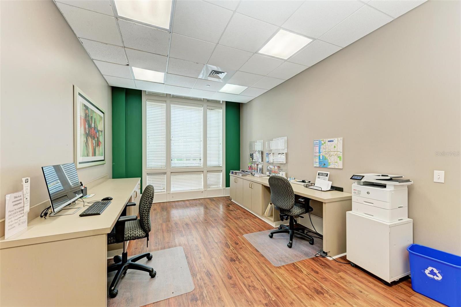 Lobby floor Business Center