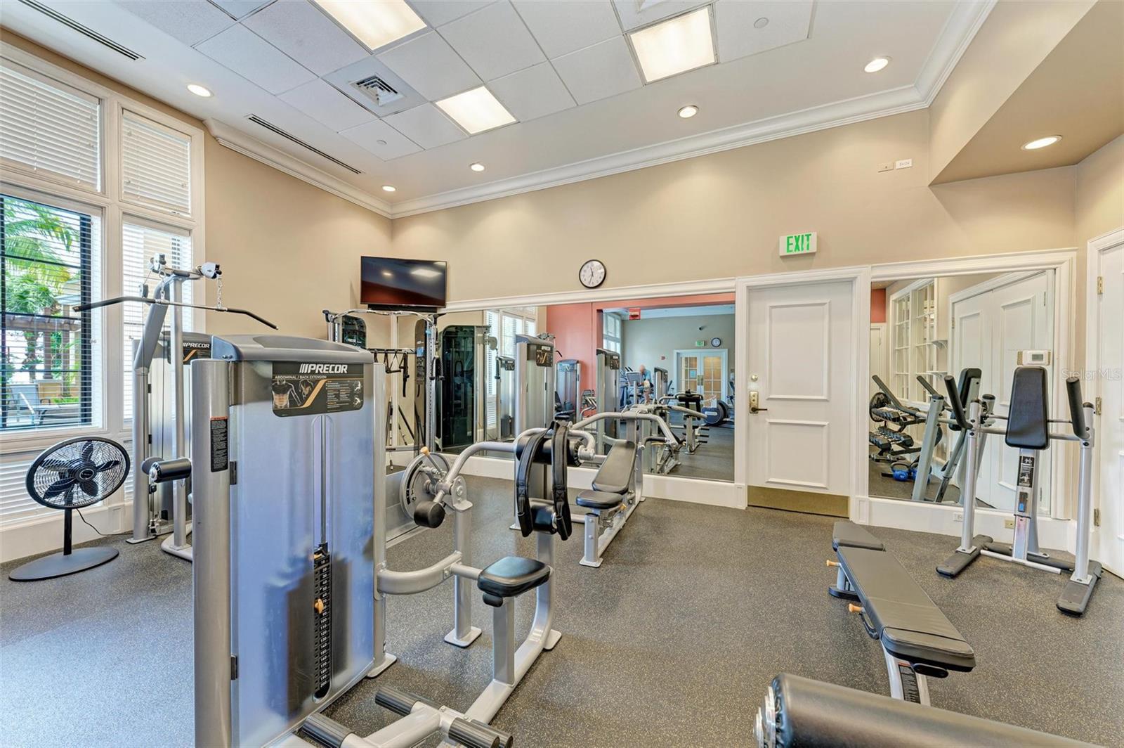 Lobby floor Fitness Center