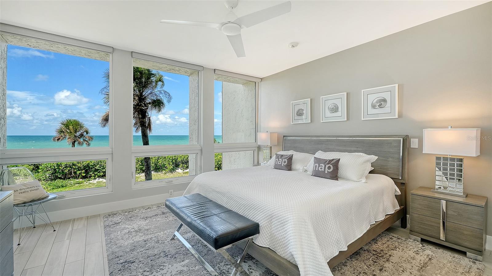 Gulf views from owner's bedroom