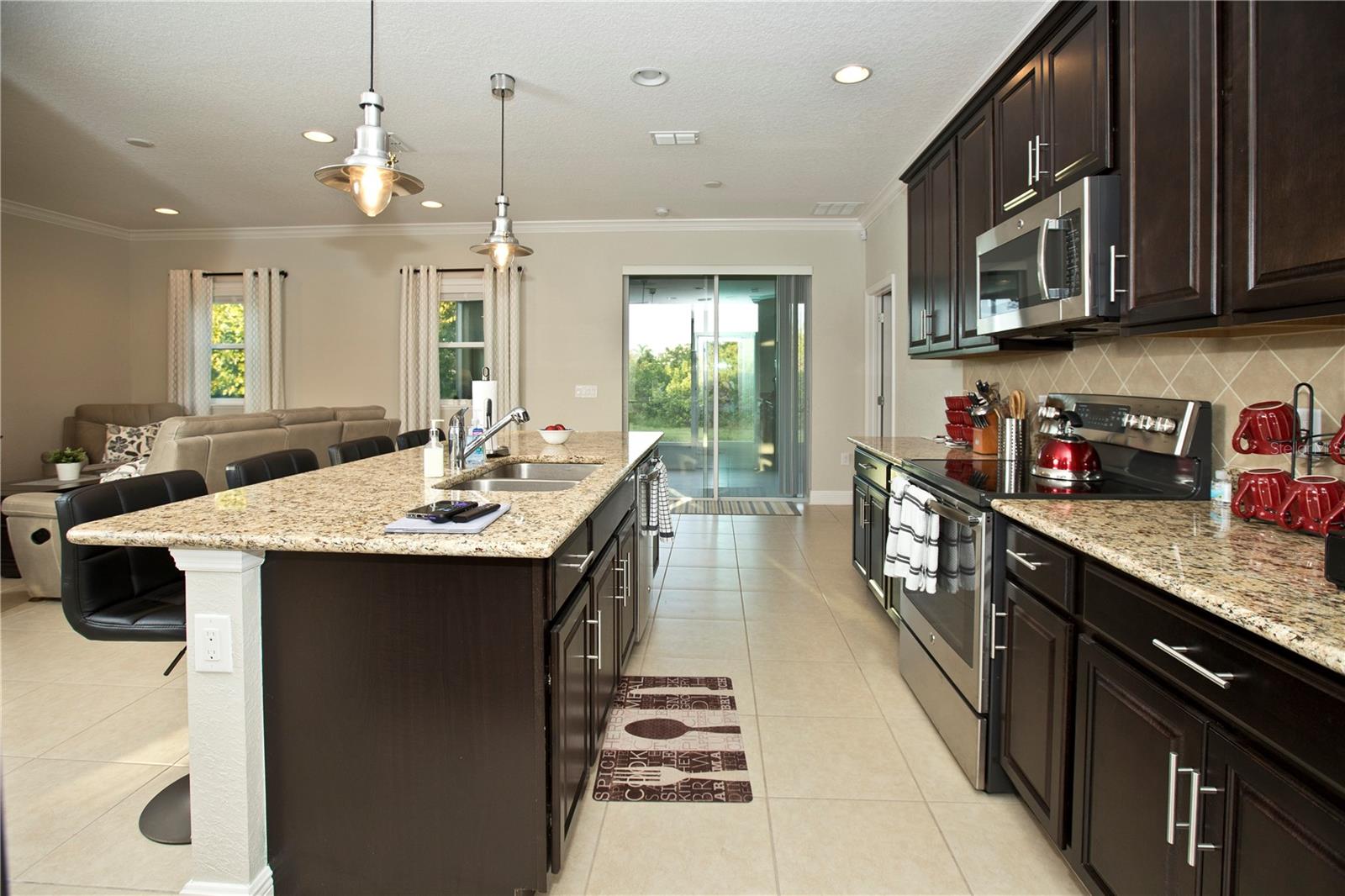 Kitchen from garage