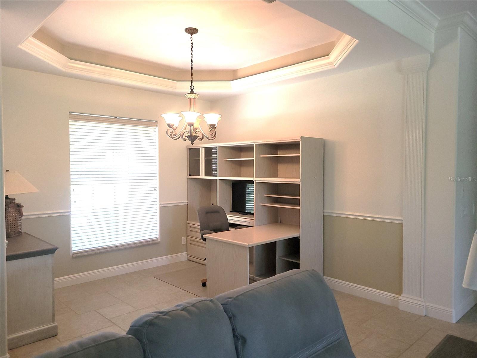 Dining Room currently set up as Home Office