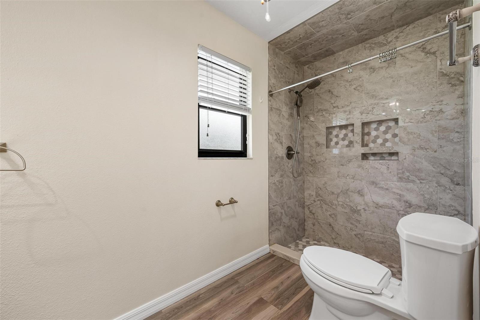 Virtually Staged Main House Primary Bathroom