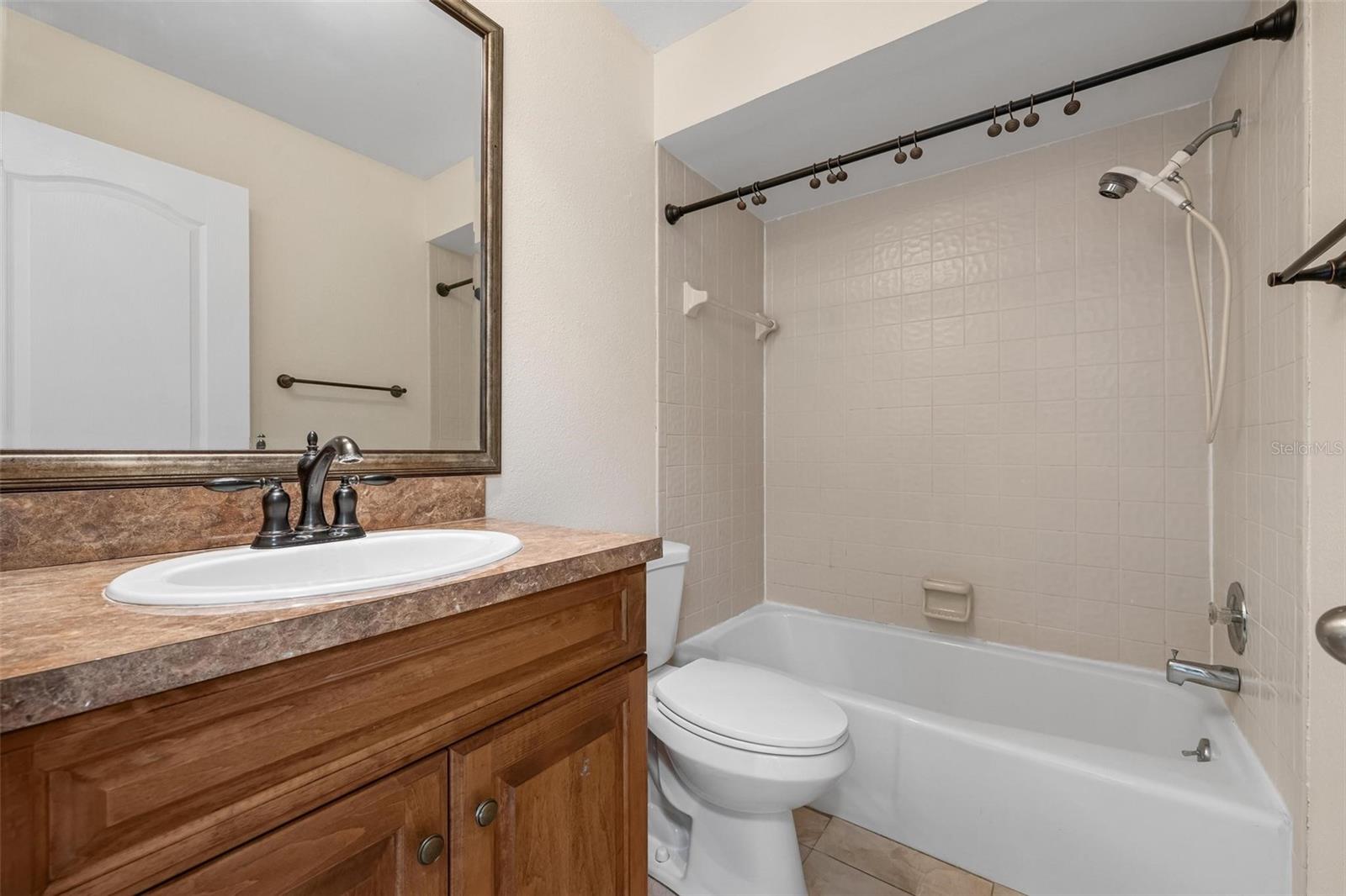 Virtually Staged Main House Bathroom 2