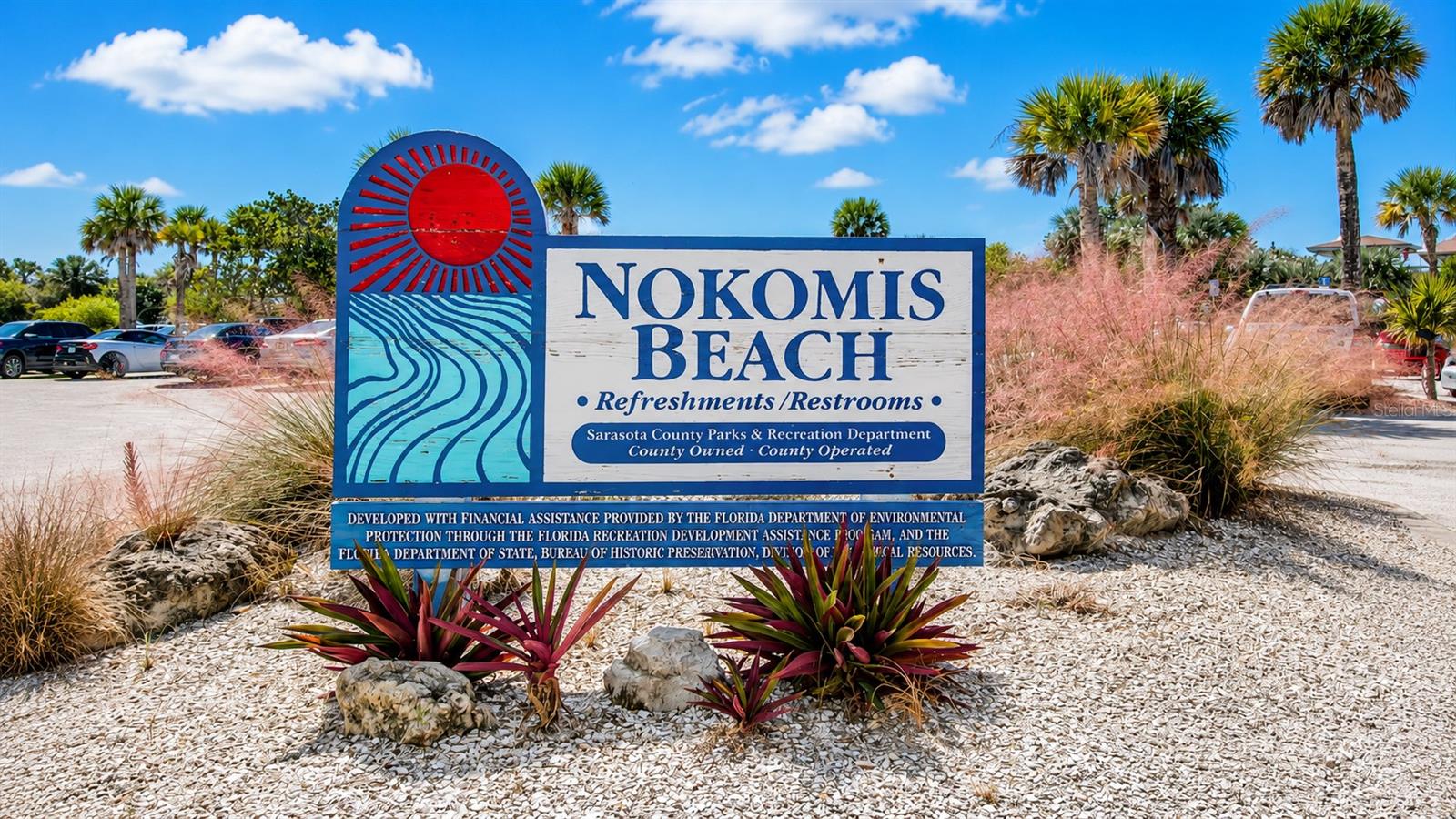 Nokomis Beach Sign