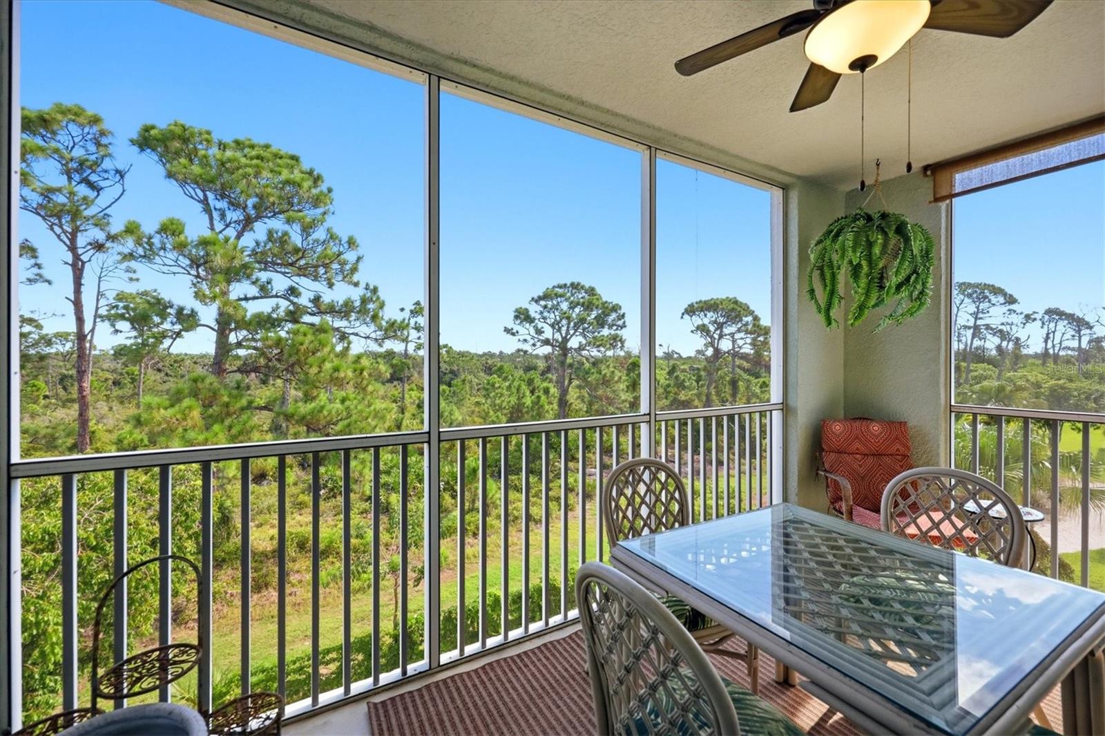 Lanai with Preserve Views!