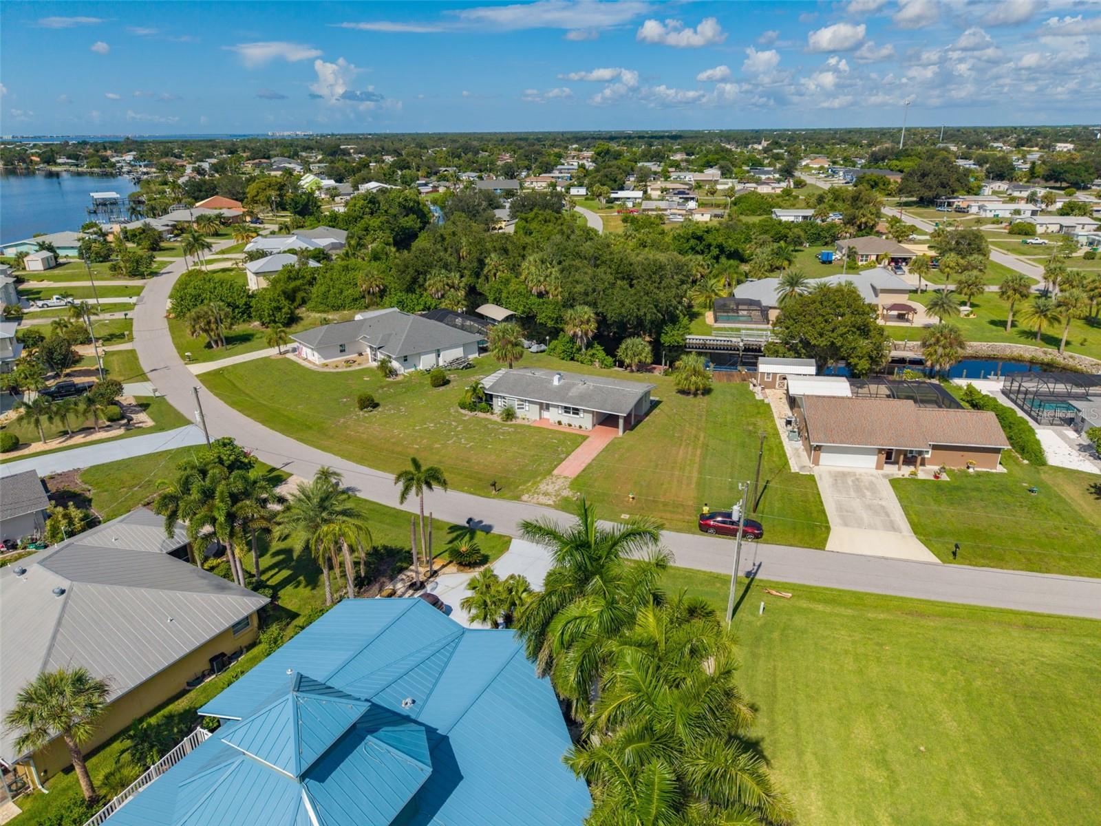 Aerial Perspective Showcasing Desirable Peace River Drive Location