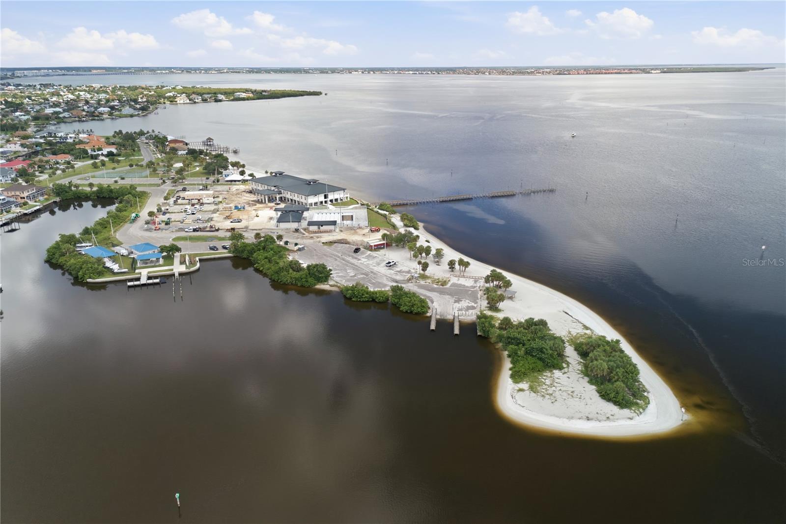 New Port Charlotte Beach Complex and Boat Ramp at end of Harbor Blvd.