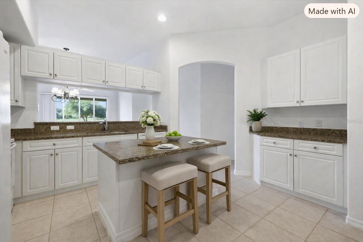 VIRTUAL STAGED KITCHEN