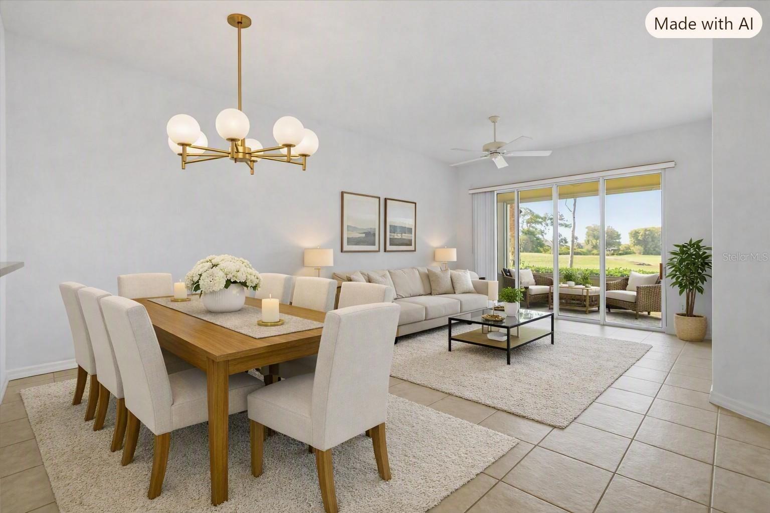VIRTUAL STAGED DR LR LANAI