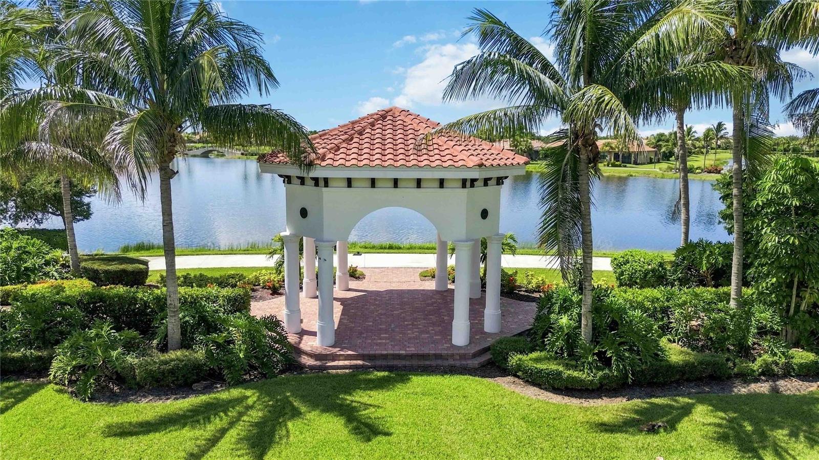 Event Lawn overlooking grand lake