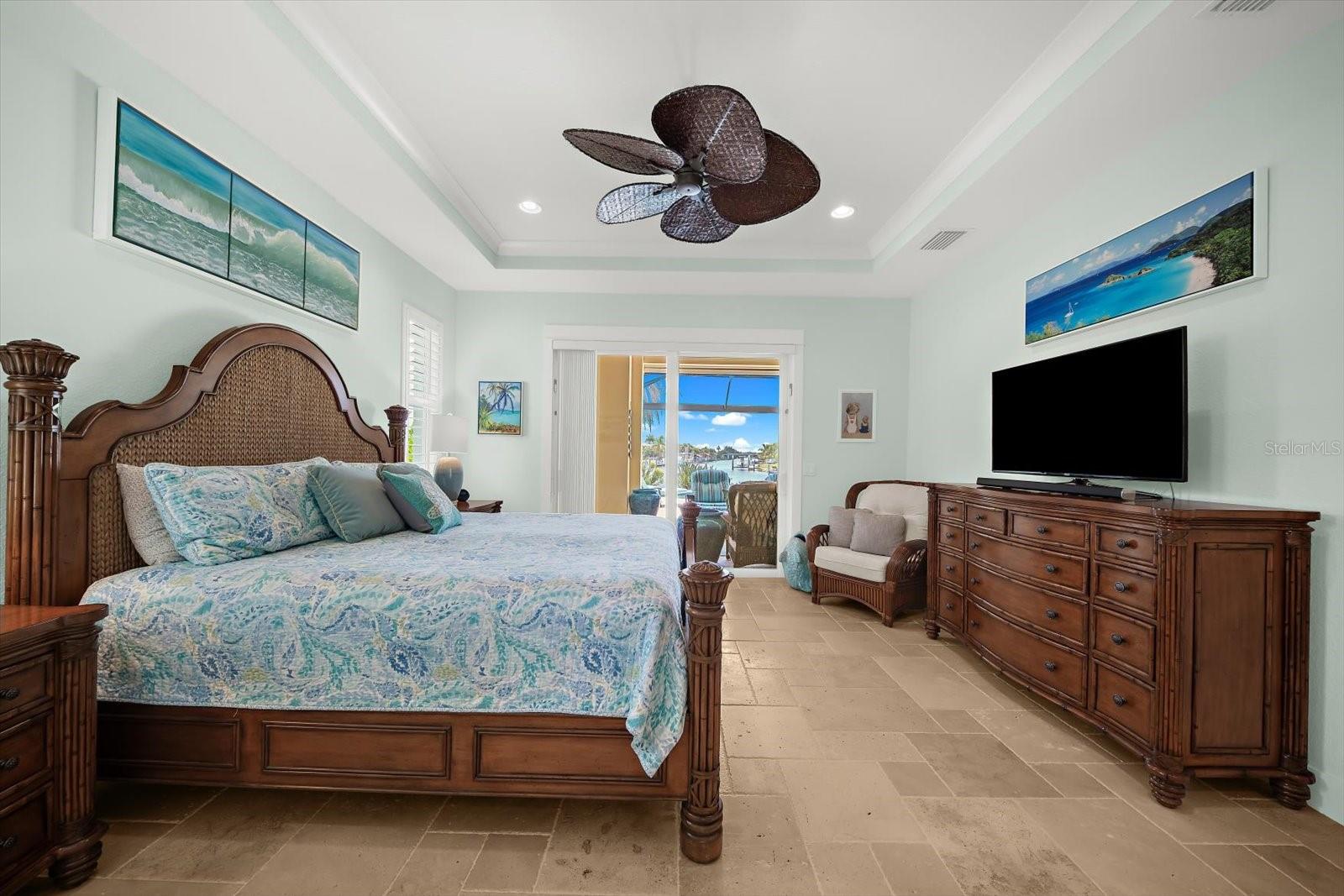 Convenient Slider For Lanai Access!
