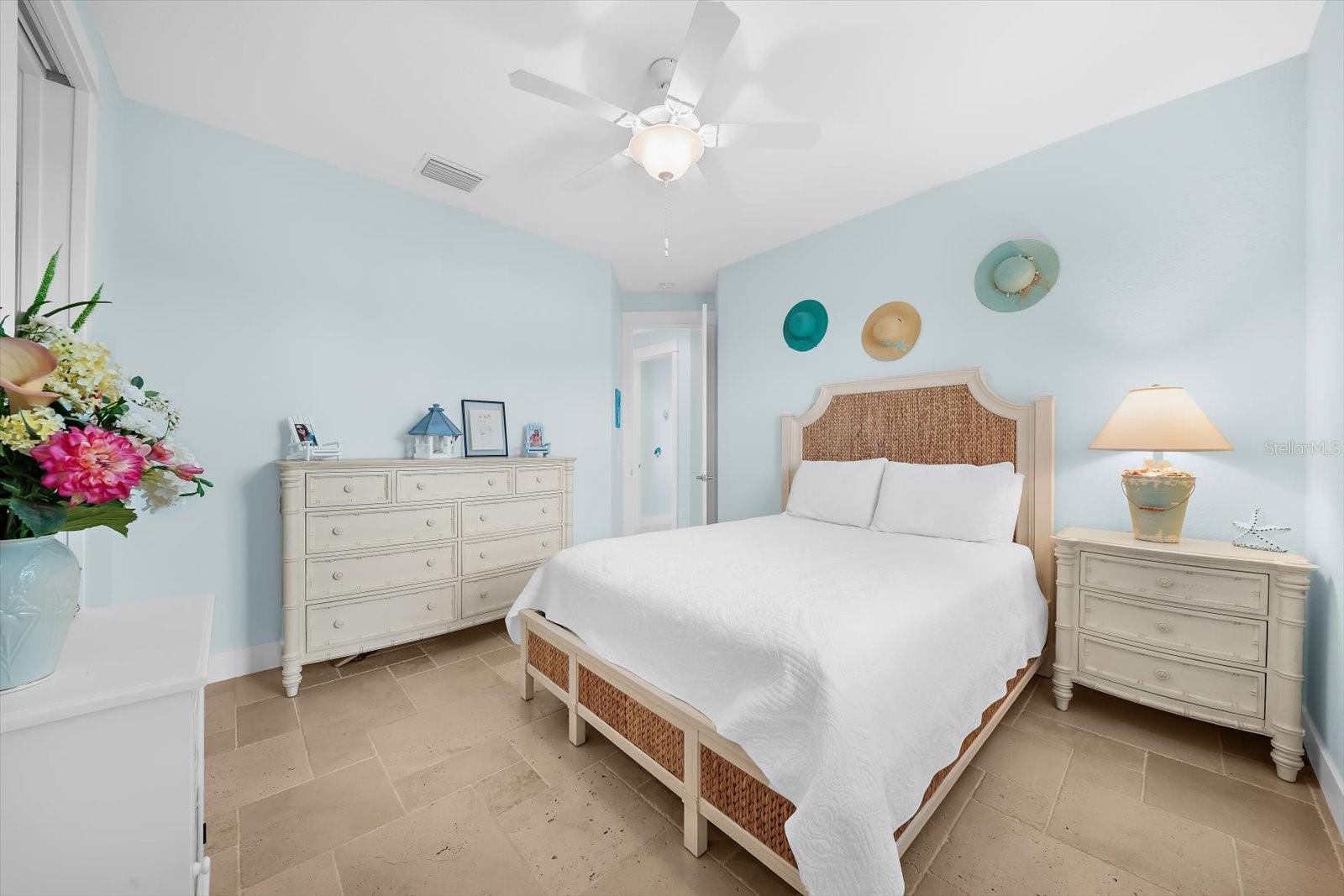 Airy Bedroom Creates INSTANT Comfort