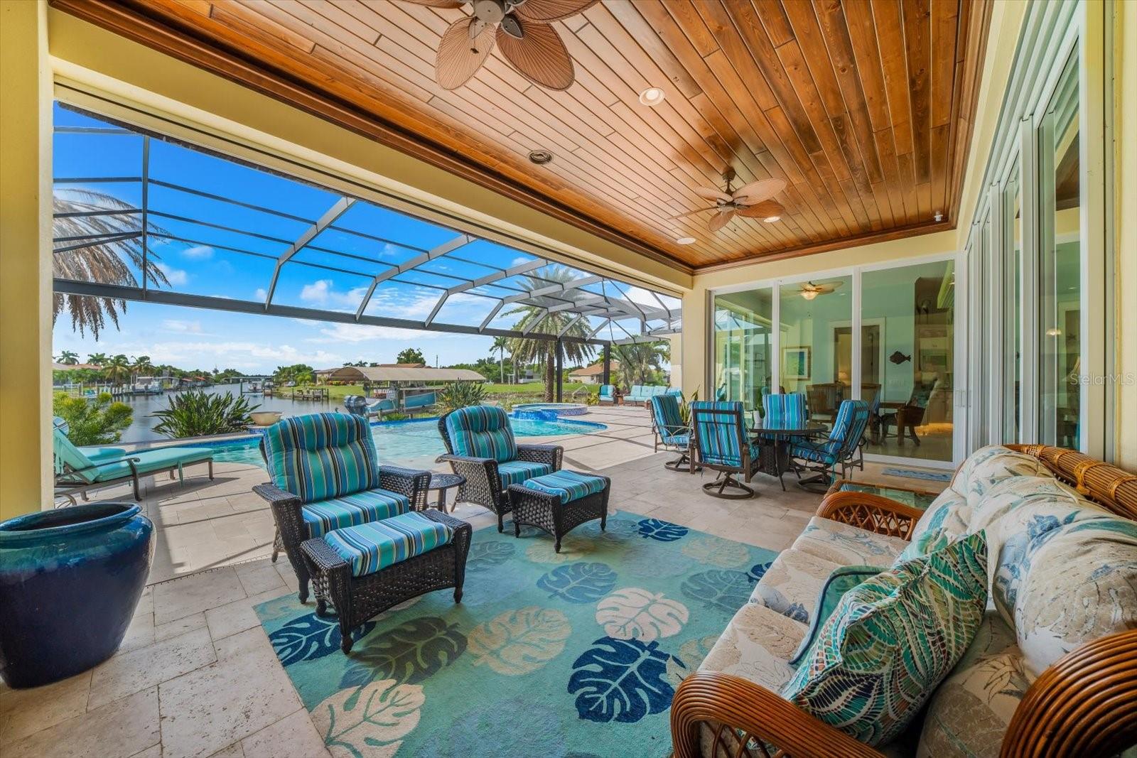 Tongue-And-Groove Ceiling Adds Coastal Character