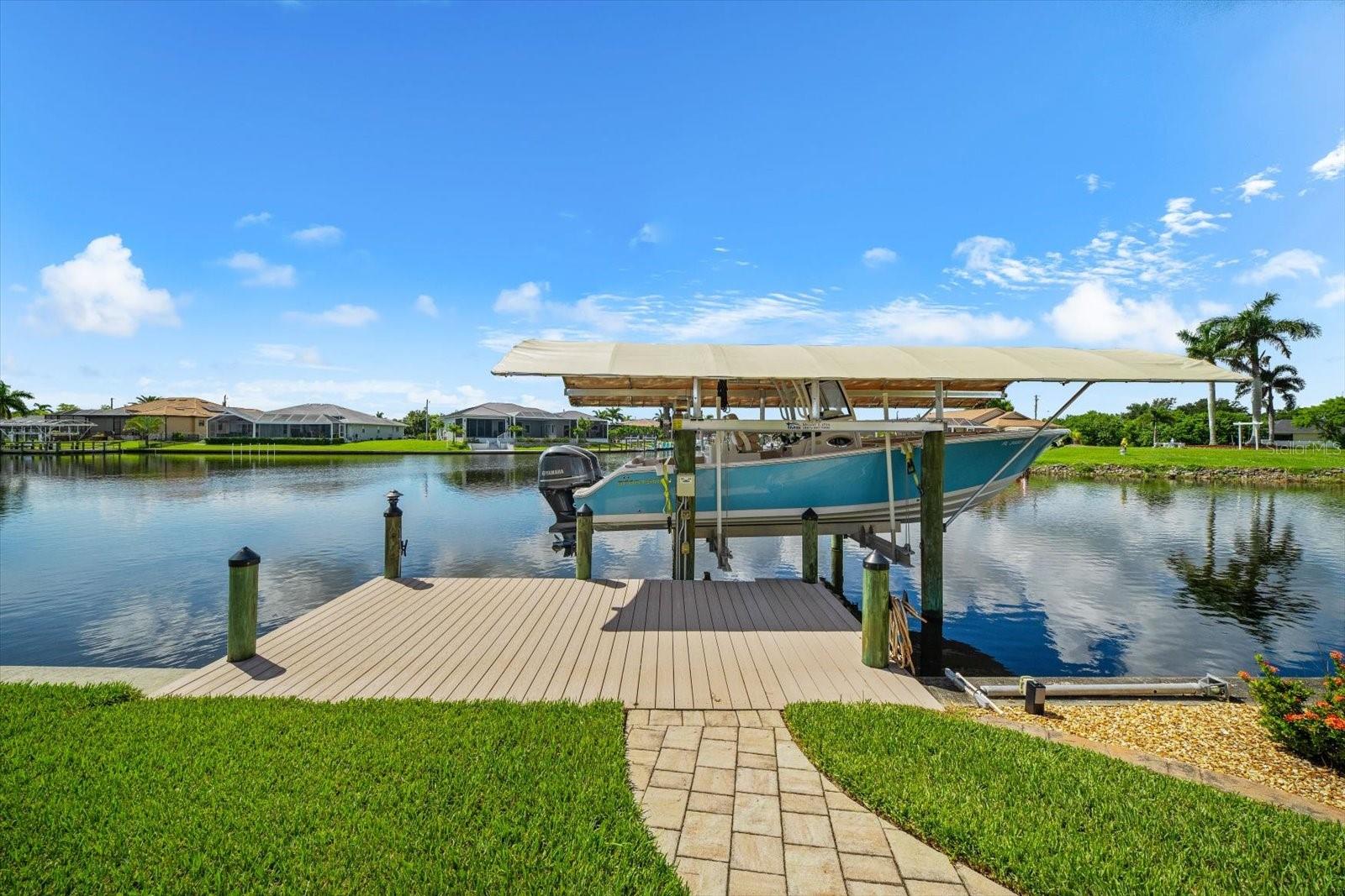 Composite Dock Offers Convenient Water Access