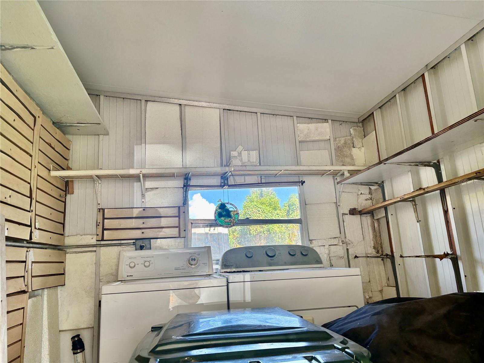 Carport Storage Room