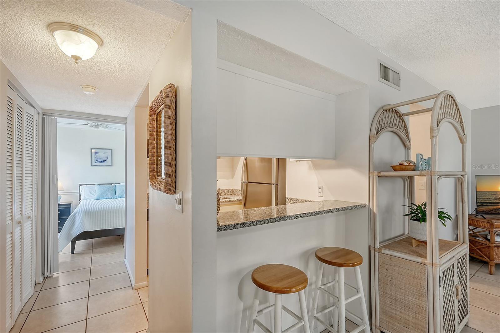 Pantry Closet to the left