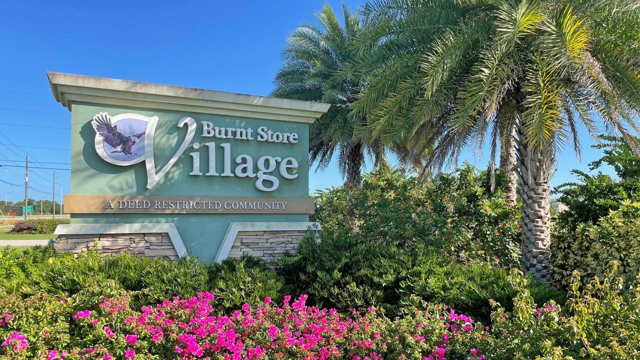 Burnt Store Village Community Sign