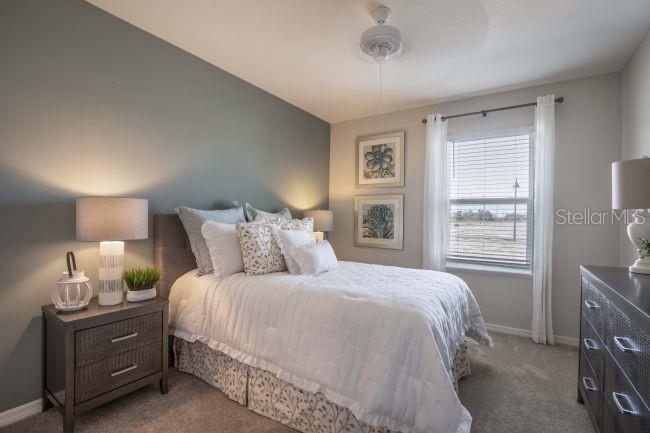 Model home - actual features may vary.