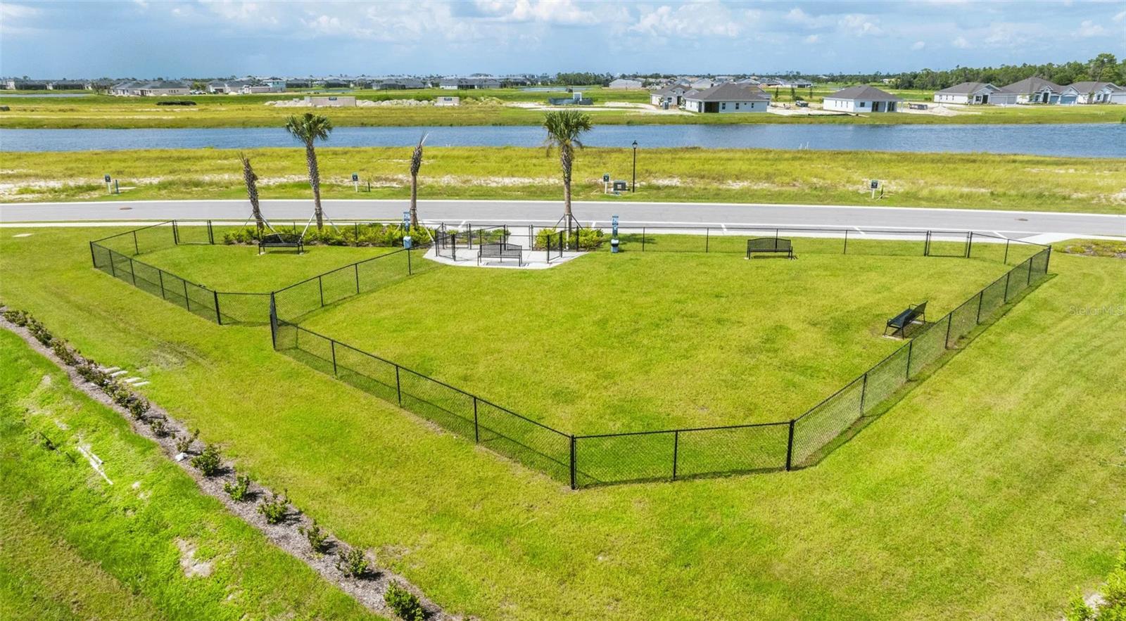 Heritage Station features 2 dog parks in the community.