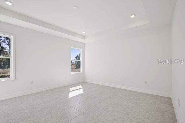 Model home - actual features may vary.