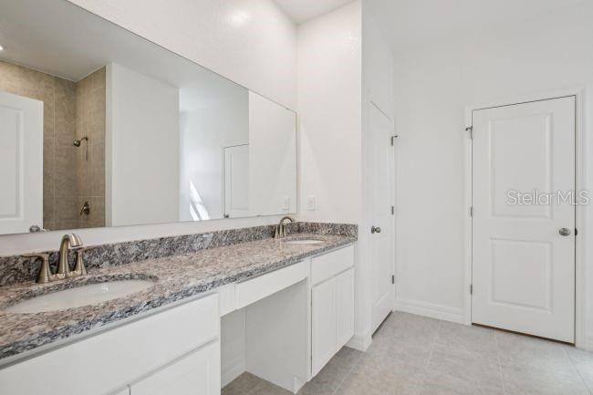 Model home - actual features may vary.