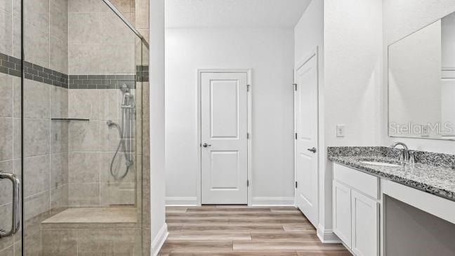 Model home - actual features may vary.