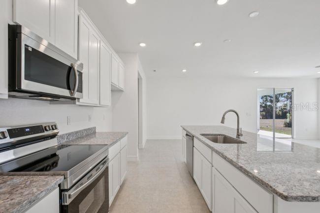 Model home - actual features may vary.