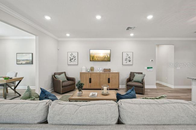 Model home - actual features may vary.
