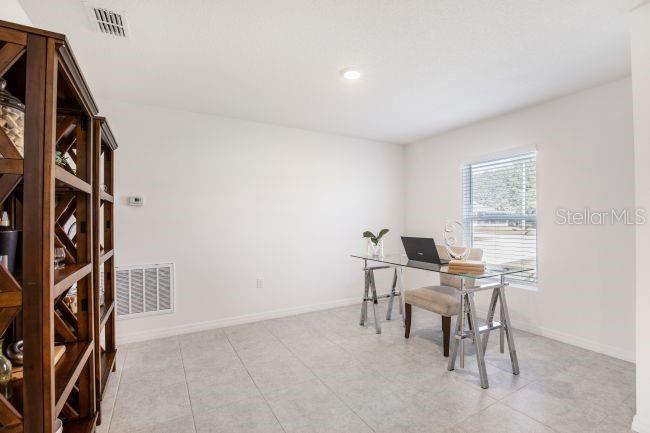 Model home - actual features may vary.