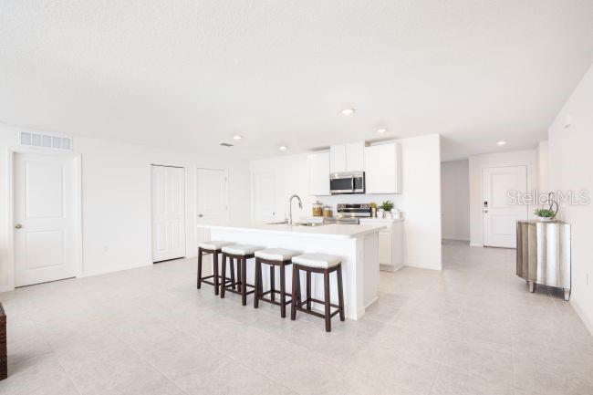 Model home - actual features may vary.
