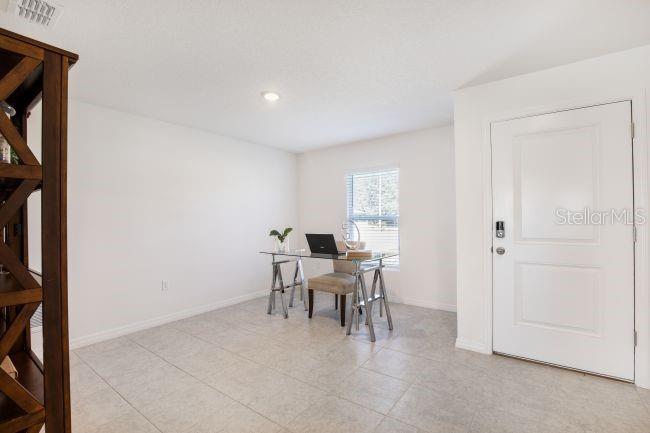 Model home - actual features may vary.