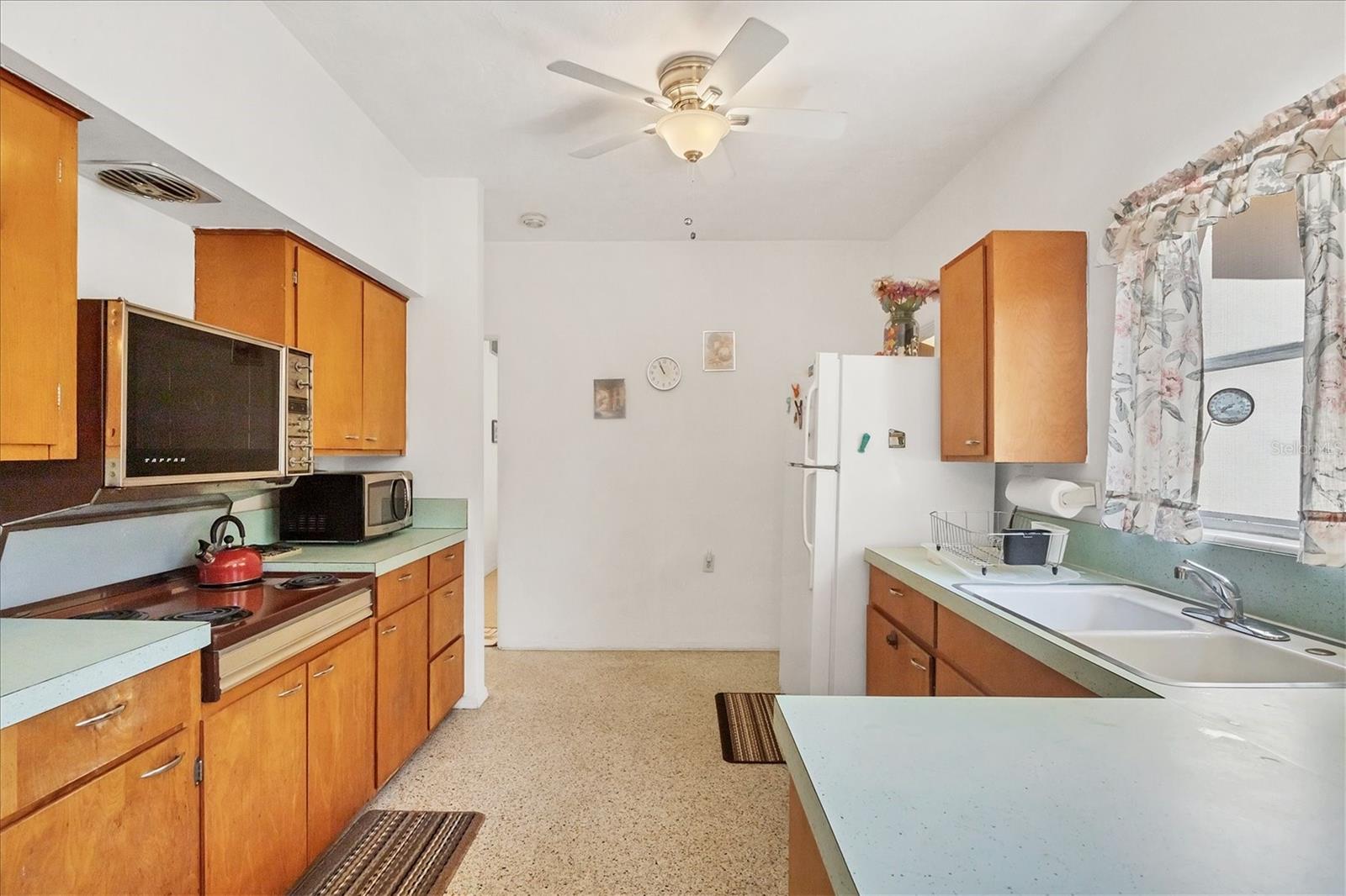 Window over sink