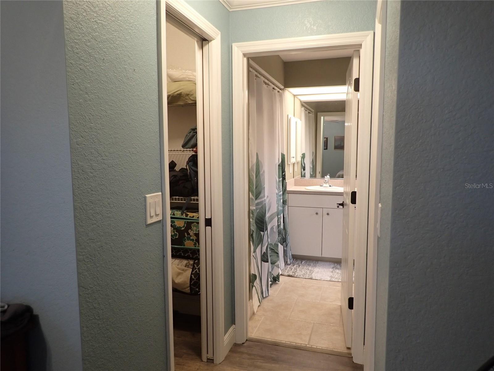Dual Walk-in closets