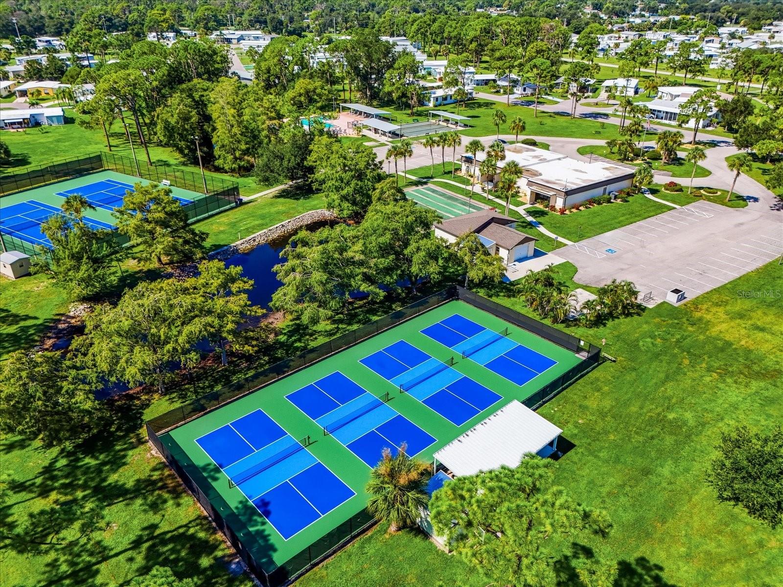 Community Pickle Ball Courts