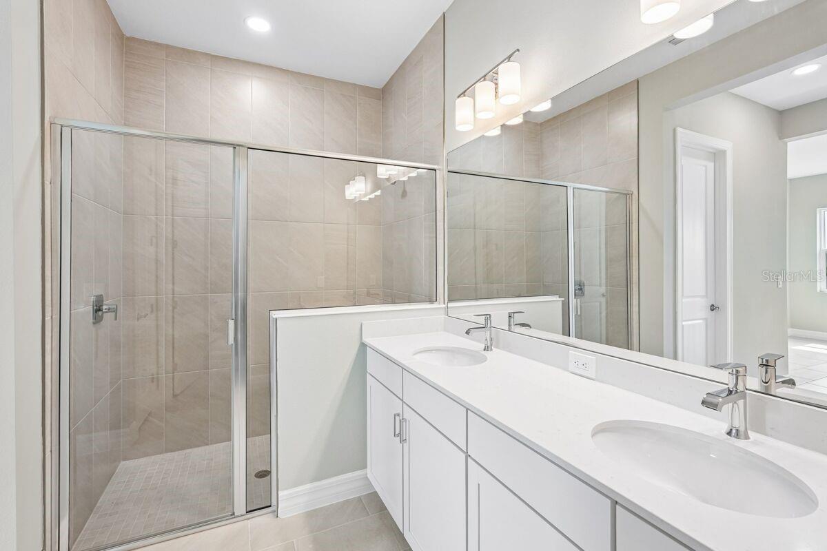 Owners Bath-Photo description represents the model home of same floor plan.