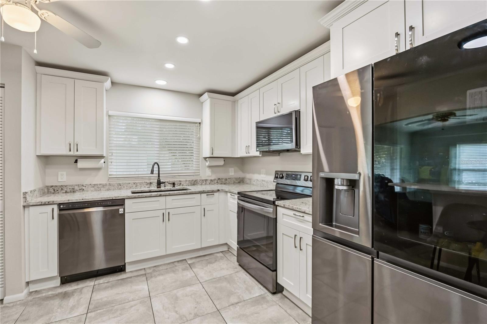 New cabinets and granite counters