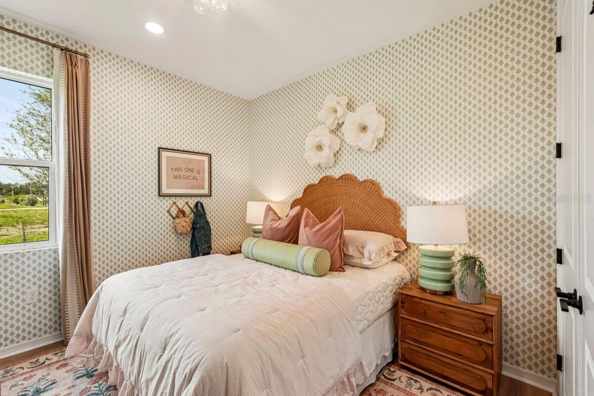 Bedroom 3-Photo description represents the model home of same floor plan.