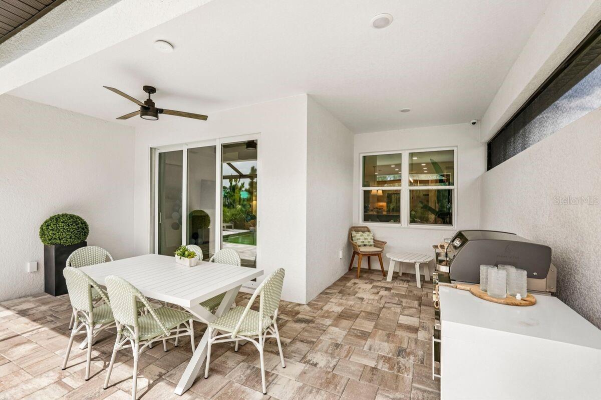 Lanai:Photo description represents the model home of same floor plan.