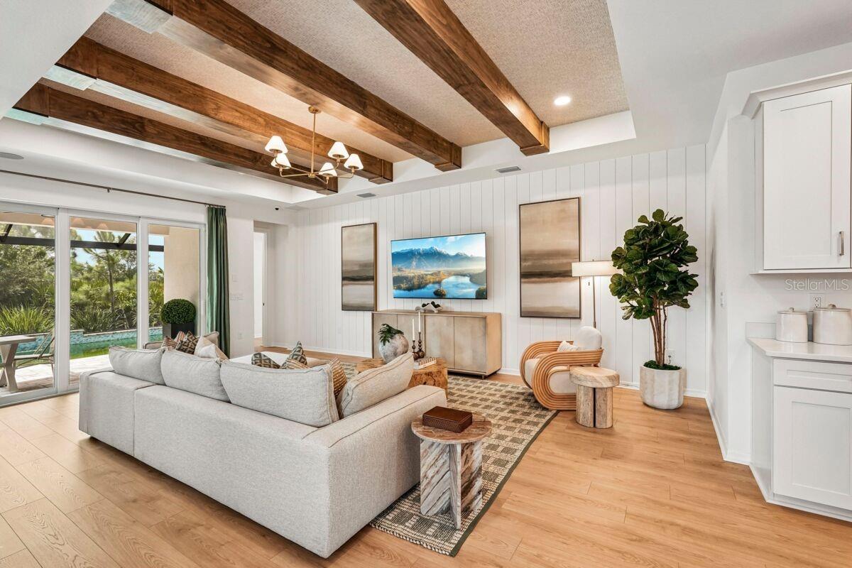 Great Room-Photo description represents the model home of same floor plan.