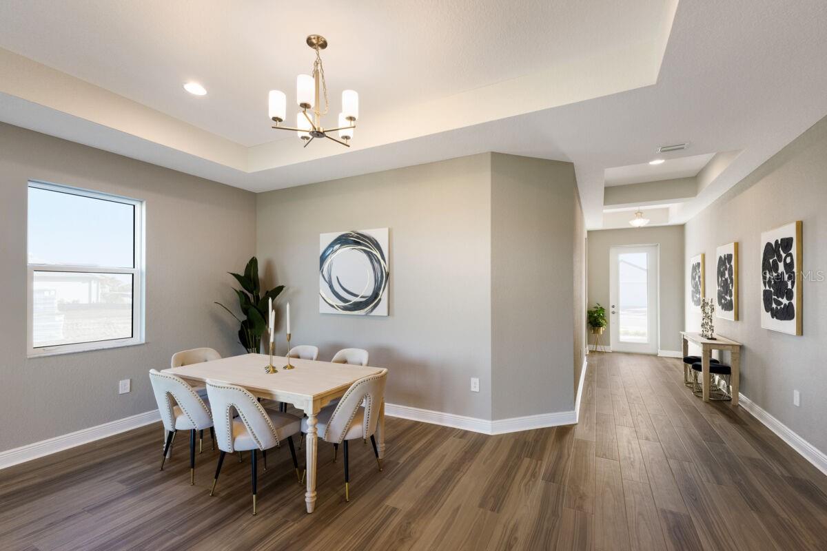 Dining Room-Photo description represents the model home of same floor plan.